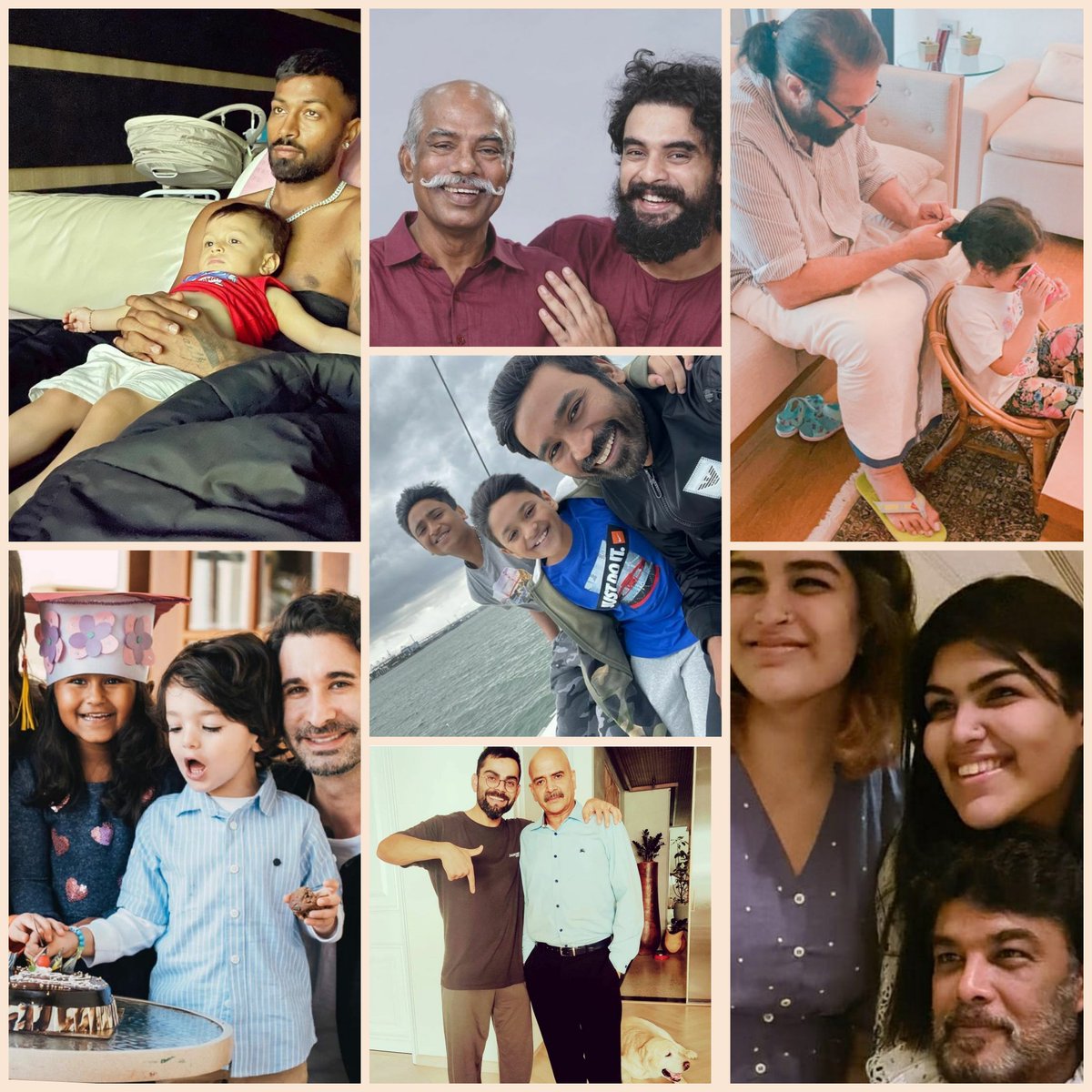 femina_tamil's tweet photo. Next set of adorable daddies ❤️ 

@dhanushkraja @imVkohli @AnushkaSharma @hardikpandya7 @SunnyLeone @dulQuer @ttovino @khushsundar https://t.co/qQQHfKBA3G