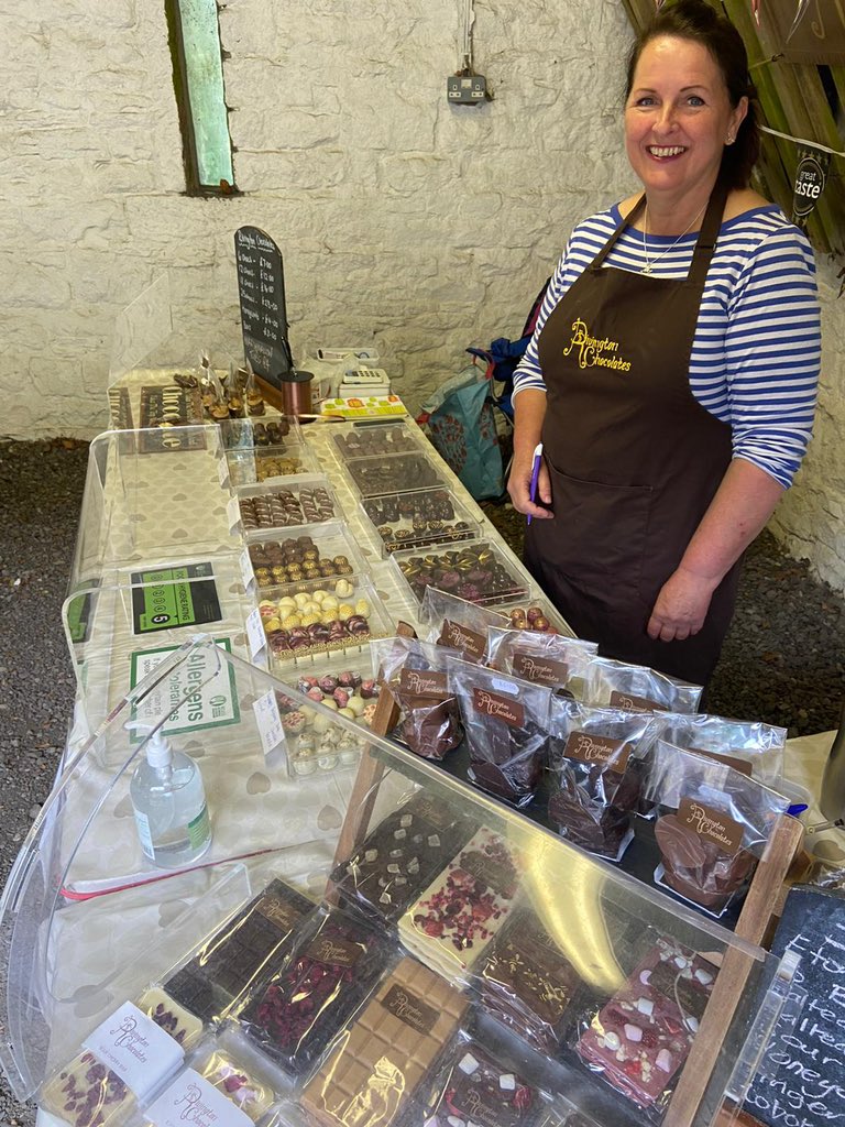 RivingtonChoco1's tweet photo. All set up @HoghtonTower #fresh #handmade #chocolates #honeycomb and #chocolatebars 😀🍫 come &amp; see us in the open barn , behind the #greatbarn https://t.co/h8HR52auOP