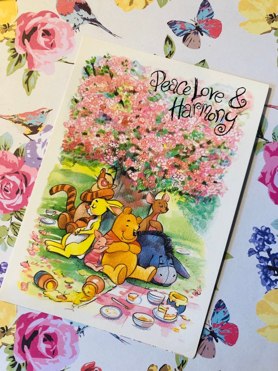 WatsonsVintage's tweet photo. NEW LISTING - Just £3.50 and only ONE of these FABULOUS Cards available in my #etsyshop : Vintage 1990s Disney Pooh Corner Blank Birthday Card by ATHENA - Winnie-the-Pooh and Friends Design - Decorated Inside #PoohFanCard https://t.co/X6776NwMYP #Vintage #Athena #BirthdayCard https://t.co/EbaEOI66tO