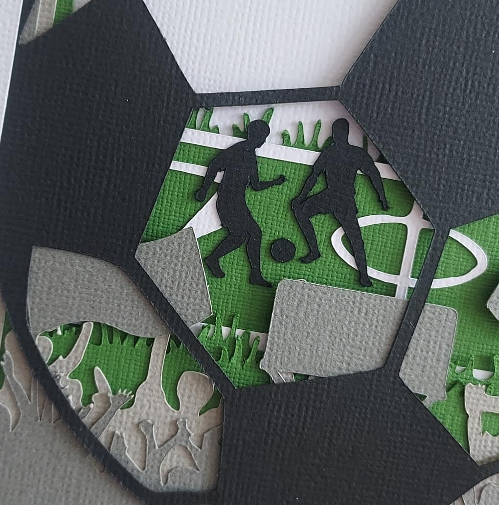 cardsbychrissie's tweet photo. Special #fathersday wishes to both my husband Andy and my dear old Dad. Cards had to be #football themed, especially with the Euros on currently. Special love to them both, two very special and much loved men in my life ❤⚽️❤

#diecutting 
#cricut 
#jennifermaker https://t.co/n29Ri6194x