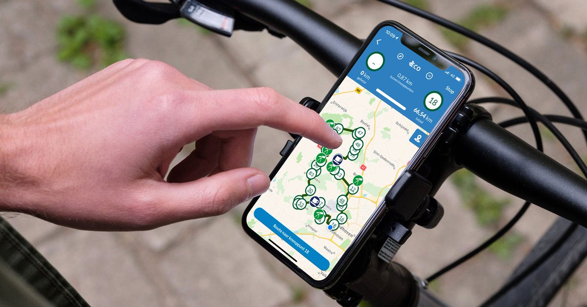 appletips's tweet photo. 🚴‍♂️ De Fietsnetwerk app ▸ Zorgeloos fietsen met de handige route app met de mooiste fietstochten van Nederland 🚲🇳🇱➡️ https://t.co/oYiZDYRASt  | @FietsnetwerkNL https://t.co/W4t2DN6c8m