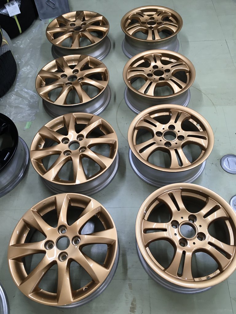 ট ইট র タイヤショップ トレッド本庄店 てへぺろ٩ ๑ ๑ タイヤショップ タイヤショップトレッド トレッド本庄店 自家塗装ホイール 自家塗装クオリティ 自家塗装 Diy ホイール塗装完了 埼玉県 本庄市 車好きな人と繋がりたい ハスラー