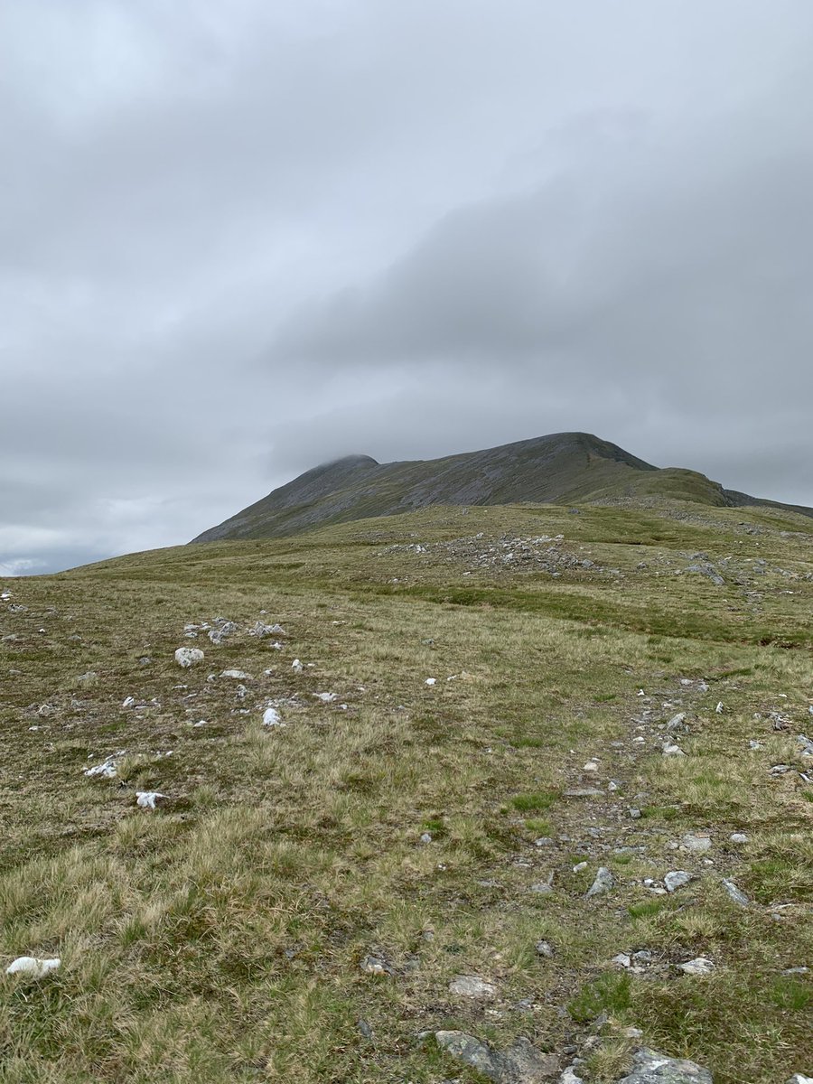 dektasker's tweet image. Walking #OutAndAbout in Kintail yesterday and followed the #walkhighlands route for a gray and moody a’Chralaig and Mullach Fraoch Choire. Sod’s law it cleared as I came off.
