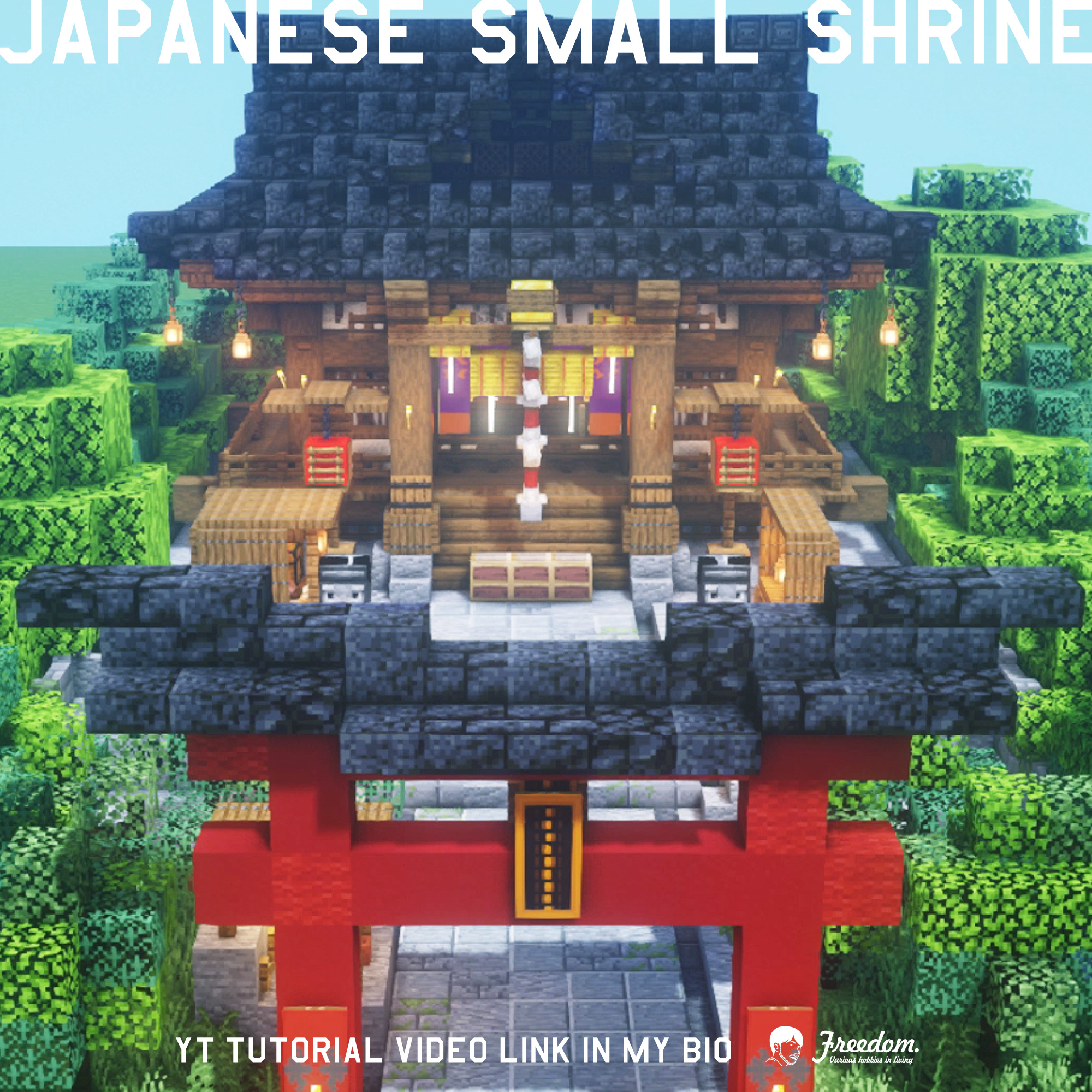 Twitter 上的 Freedom Japanese Small Shrine Tutorial Video Up T Co 9jk5yfczpi マインクラフト Minecraft Minecraft建築コミュ Minecraftbuild Architect Interior Tutorial 建築 バニラ建築学部 Vanilla Shop 和風建築 チュートリアル
