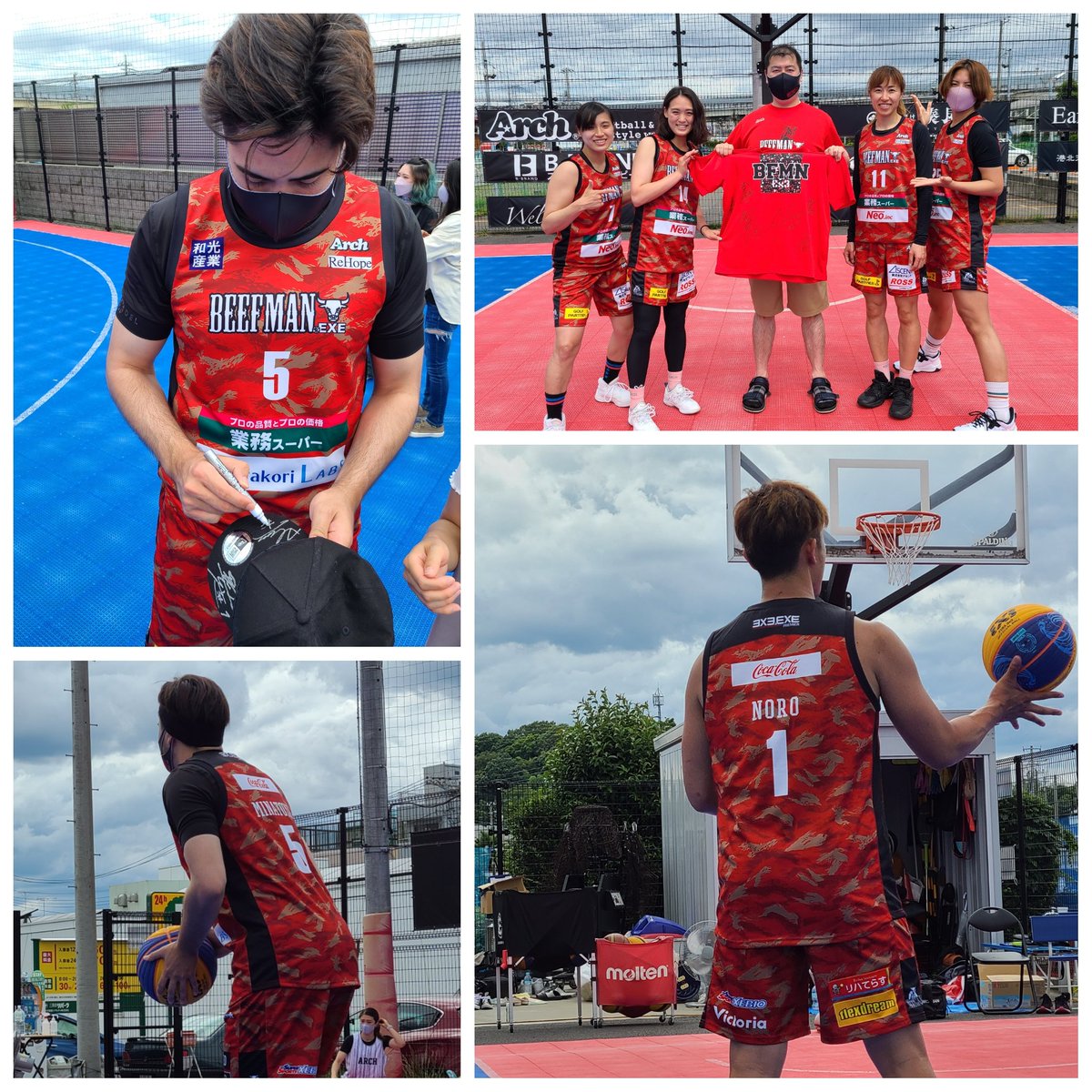 shocking_blue82's tweet photo. ☆BEEFMAN.EXE決起会&公開練習・試合☆
#BEEFMANEXE
#ビーフマンファミリー
#3x3
#BCOURT
#Bコート https://t.co/2fZwE07ZGP