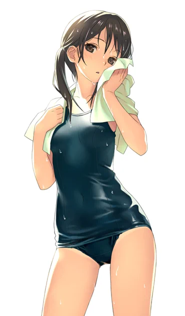 ぺたぺた プールあがり 