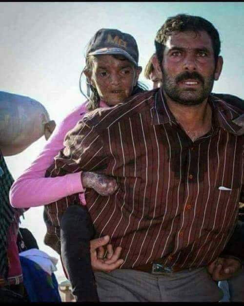 Mazluma kimlik sorulur mu? 

Bu baba Türk olsa ne?
Arap olsa ne ?
Kürt olsa ne ?
Ezidi olsa ne? 

#BabalarGünü