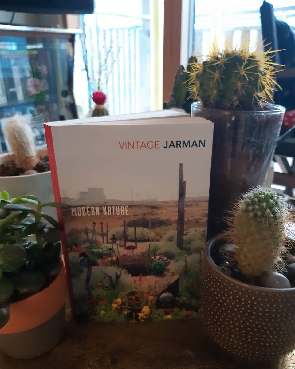 PerenoRobert's tweet photo. 📖 My current #bedsidebook : Is not just the #diaryofagarden but a #meditation on  #alifewelllived 🎭 #modernnature is as #lifeaffirming as the #perennialplants pushing through the #nuclear #shingle on #derekjarman's #bleak #beautifulbeach #garden he named #prospectcottage 🏠 https://t.co/38ZbluRgZo