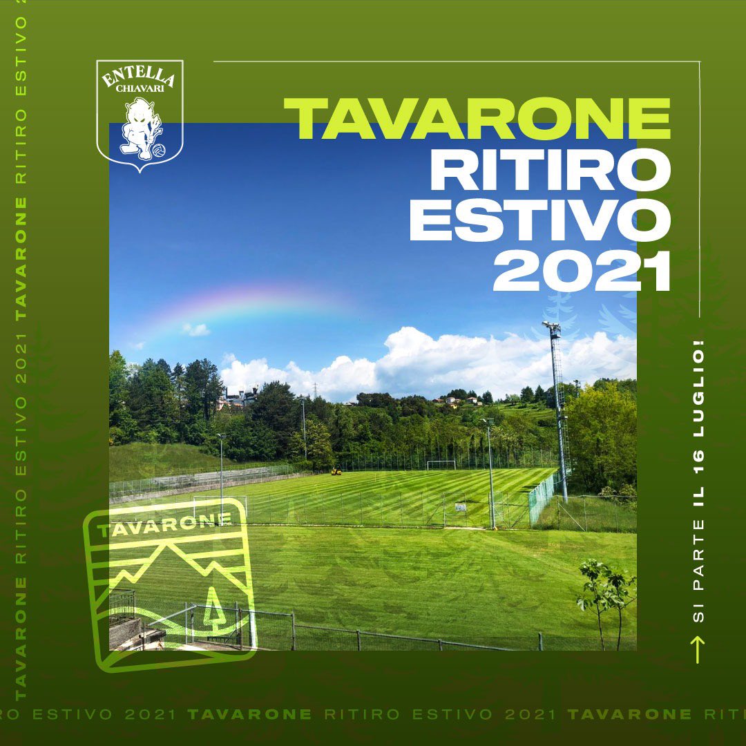 V_Entella's tweet photo. MENO DI UN MESE ALL’INIZIO DELLA NUOVA STAGIONE ⚪️🔵
⚽️ Il 1️⃣6️⃣ luglio si parte per il ritiro di #Tavarone ‼️
➡️ https://t.co/BLG0ceJiga
#ForzaEntella #UnaSolaSquadra https://t.co/M3Pk8Ew1pl