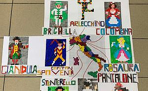 Code4europeP's tweet photo. Schools worked on carnivals in their own countries. It introduced its own countries to other partners. Coding work was used in carnival promotions. https://t.co/j52TLRyhjD