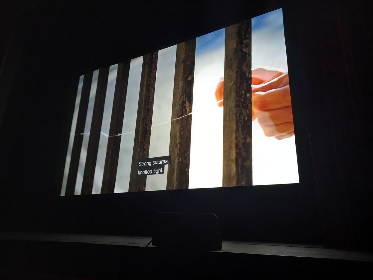 JoPavlopoulou's tweet photo. Still buzzing after our coproduced film screening at Bloomsbury theatre  #UCLPerformanceLab  What a feeling to see #FlowUnlocked production on the big screen! The festival was a cool space to reflect on relationships and interactions that people miss /enjoy during the pandemic. https://t.co/gTACoHMie3