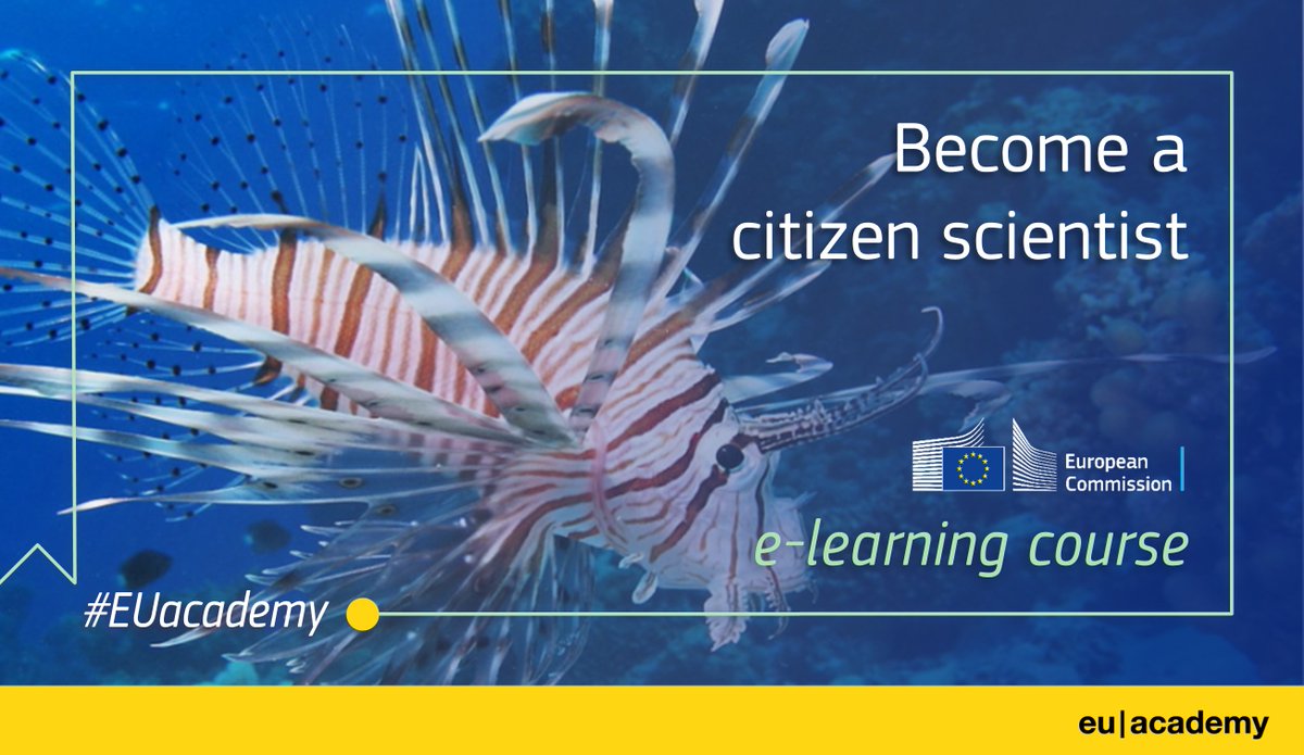 The understanding of biological phenomena requires the contribution of #CitizenScience.

This #EUacademy e-learning course gives students &amp; teachers the right tools to get involved.

➡️ europa.eu/!yJ66Mn

<a href="/EU_ENV/">EU Environment</a> <a href="/LIFEprogramme/">LIFE Programme</a> <a href="/GLOBEProgram/">The GLOBE Program</a> <a href="/MOOCList/">MOOC List</a>