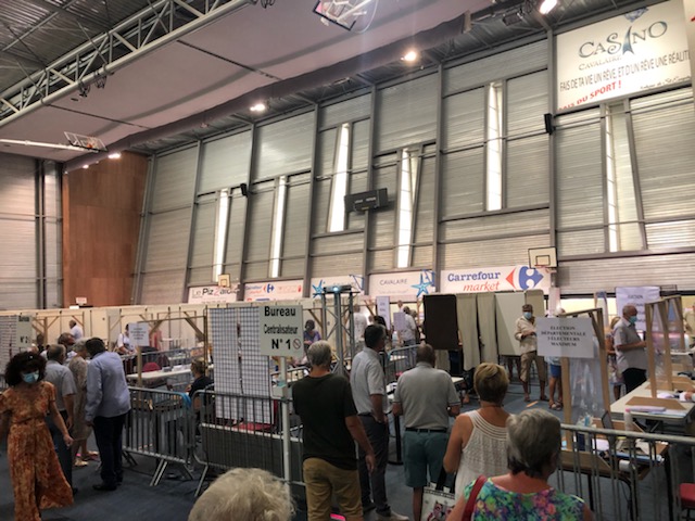 s_cluzel's tweet photo. A voté, je salue l'organisation remarquable et la  forte affluence à @Cavalaire_83240 bravo à tous les assesseurs pour leur engagement. #departementales2021
#Regionale2021 https://t.co/yQJFaqdLE2