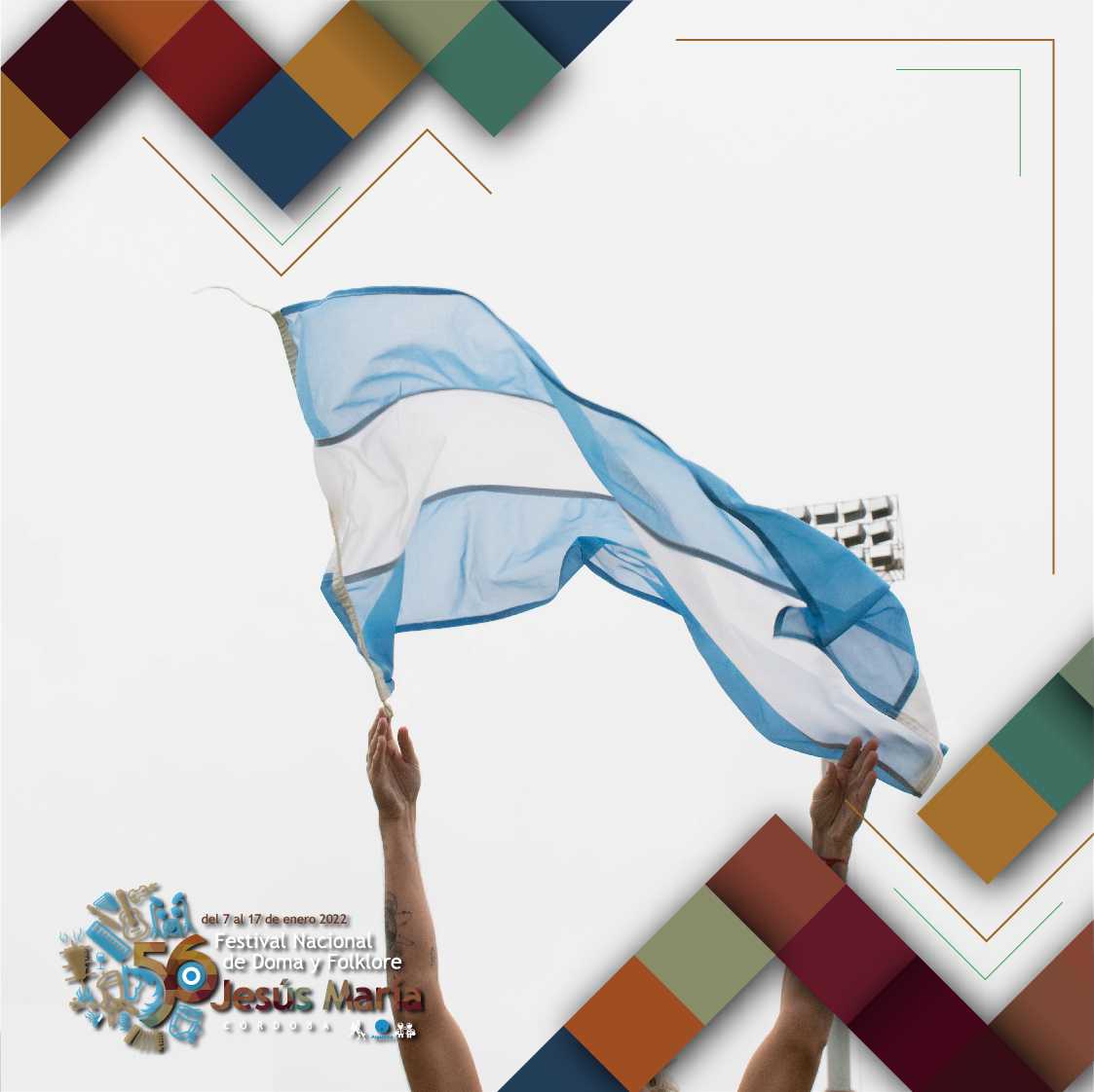 FestivalJM's tweet photo. 🇦🇷La vemos y nos emocionamos, nos llenamos el pecho de orgullo, dónde sea. La celeste y blanca, la más linda, feliz #DíaDeLaBandera! 💙
#Argentina #BanderaArgentina #FestivalJM2021 #ColoryCoraje #FelizDía #CelesteyBlanca #Edicion56 https://t.co/QRV5gxfQdW