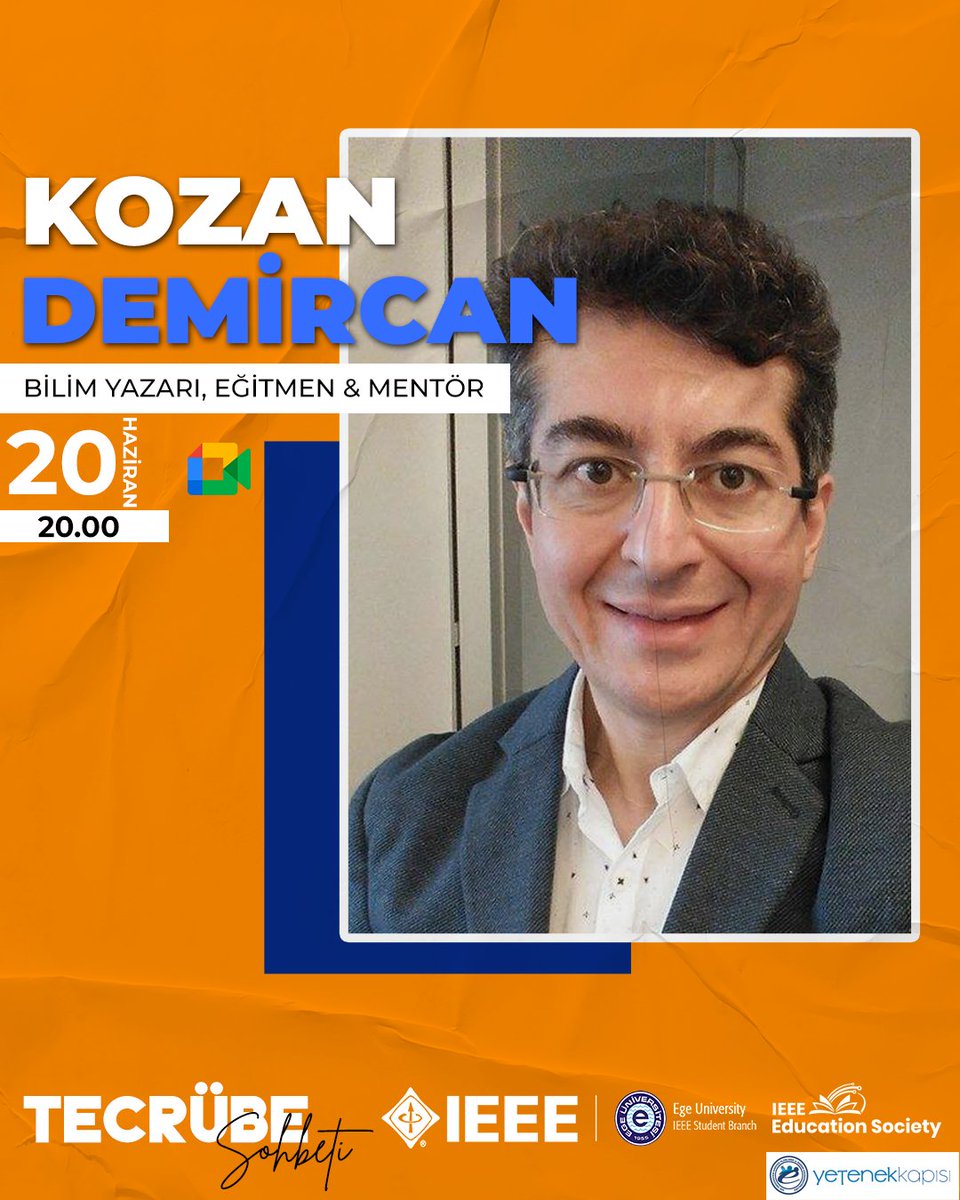 Kozan Demircan (@khosann) on Twitter photo Merhaba arkadaşlar! 20 Haziran Pazar (BUGÜN) 20.00’de, #EgeÜniversitesi Öğrenci Kolu ve #YetenekKapısı'nın düzenlediği TECRÜBE SOHBETLERİ'nde #dijitaldönüşüm ve #kariyer tecrübelerimle geleceğin yetkinlikleri, #meslek ve becerilerini anlatacağım🙋♂️💫👩🎓 <a href="/IEEEegesb/">IEEE EGE SB</a> <a href="/yetenekapisi/">Yetenek Kapısı</a> Merhaba arkadaşlar! 20 Haziran Pazar (BUGÜN) 20.00’de, #EgeÜniversitesi Öğrenci Kolu ve #YetenekKapısı'nın düzenlediği TECRÜBE SOHBETLERİ'nde #dijitaldönüşüm ve #kariyer tecrübelerimle geleceğin yetkinlikleri, #meslek ve becerilerini anlatacağım🙋♂️💫👩🎓 <a href="/IEEEegesb/">IEEE EGE SB</a> <a href="/yetenekapisi/">Yetenek Kapısı</a>