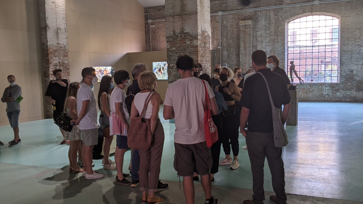 fi_lor's tweet photo. What a night! It was a pleasure to open PULSE - Electric Mannerism, a show of @WeAreHaar @handesekerciler @ArdaYalkin by @MOCDA_ at @ArtGad, Venice. Curated by @BraidottiChiara &amp; me, the show explores the relationship between craftsmanship and art.

More: https://t.co/rJAtNePJCk https://t.co/Qhdp2sChPW
