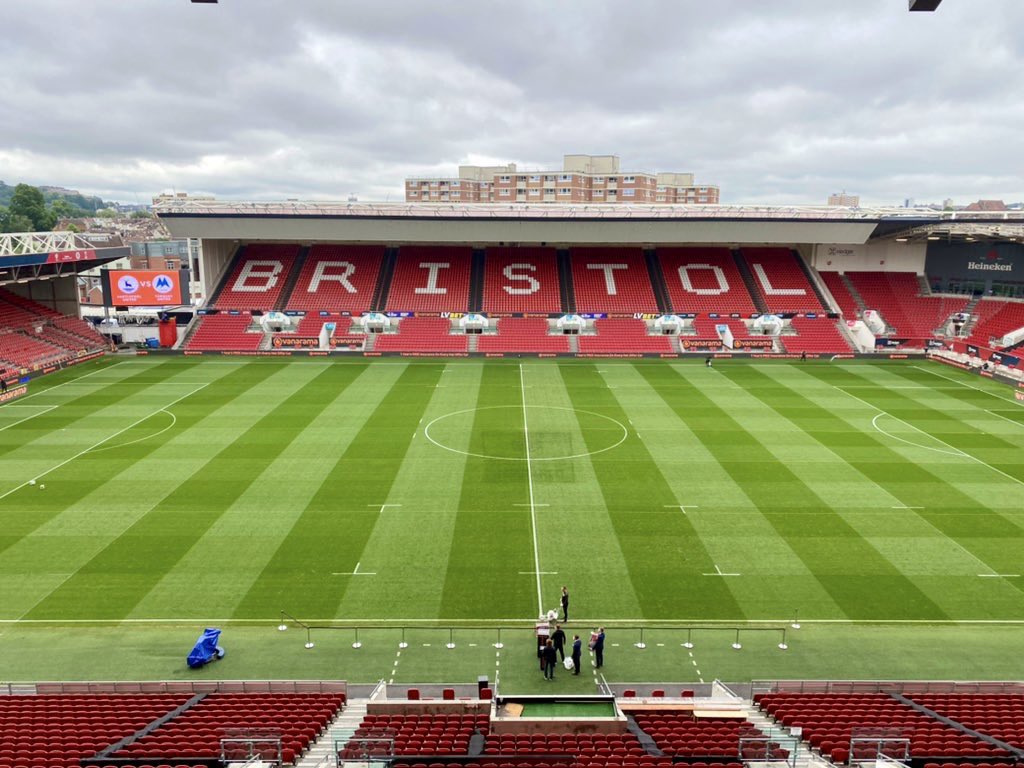 📍Ashton Gate, Bristol

Just under 3 hours to go now! 

#PromotionFinal