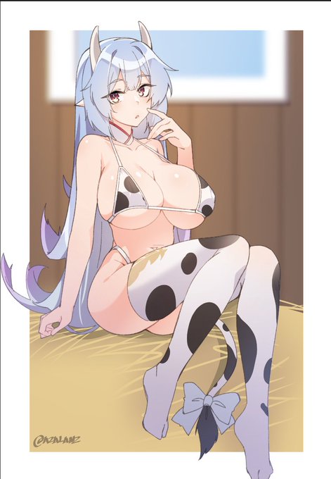 #もう一度TLを牛柄ビキニでいっぱいにしたい 