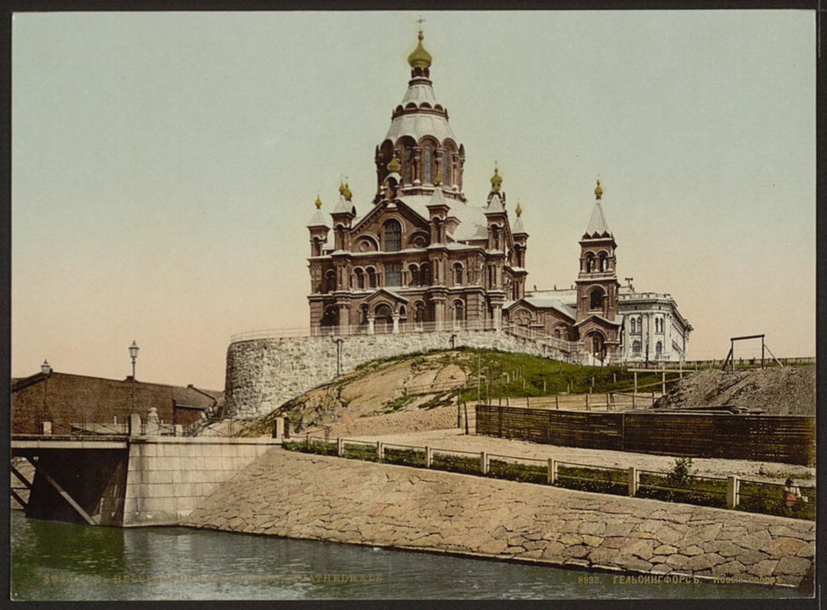The new cathedral, Helsingfors, Russia, i.e., Helsinki, Finland 1898 https://t.co/M3q5gmAAtK