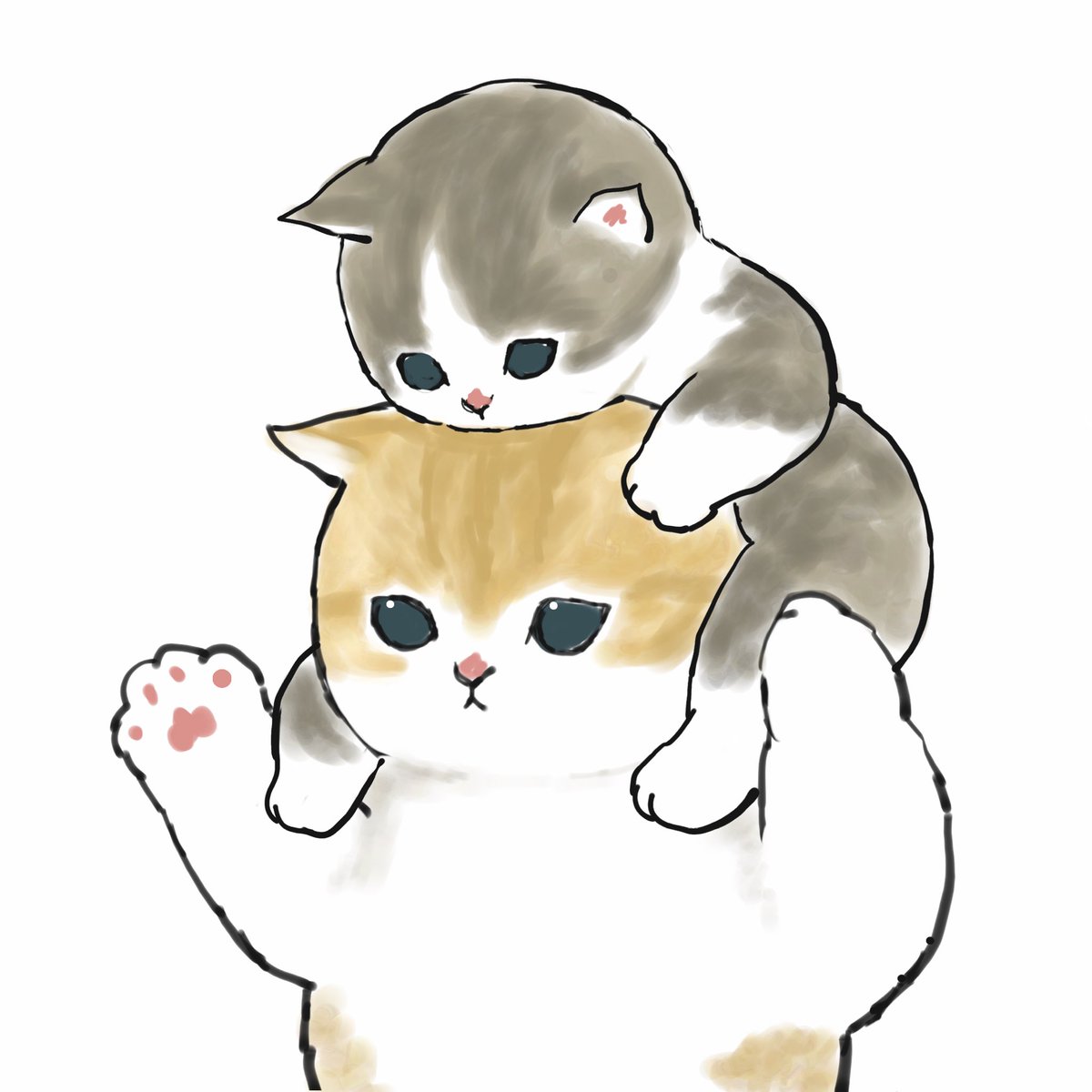 「#父の日

肩車 」|ぢゅの🐈のイラスト