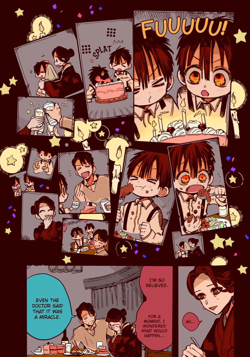 HanaNeneMaybe's tweet photo. How about we all forget about #chapter79 and just look back at this moment
#JibakuShounenHanakokun #ToiletBoundHanakokun #YugiTwins #Hanako #Tsukasa https://t.co/3sPC1ue2BG
