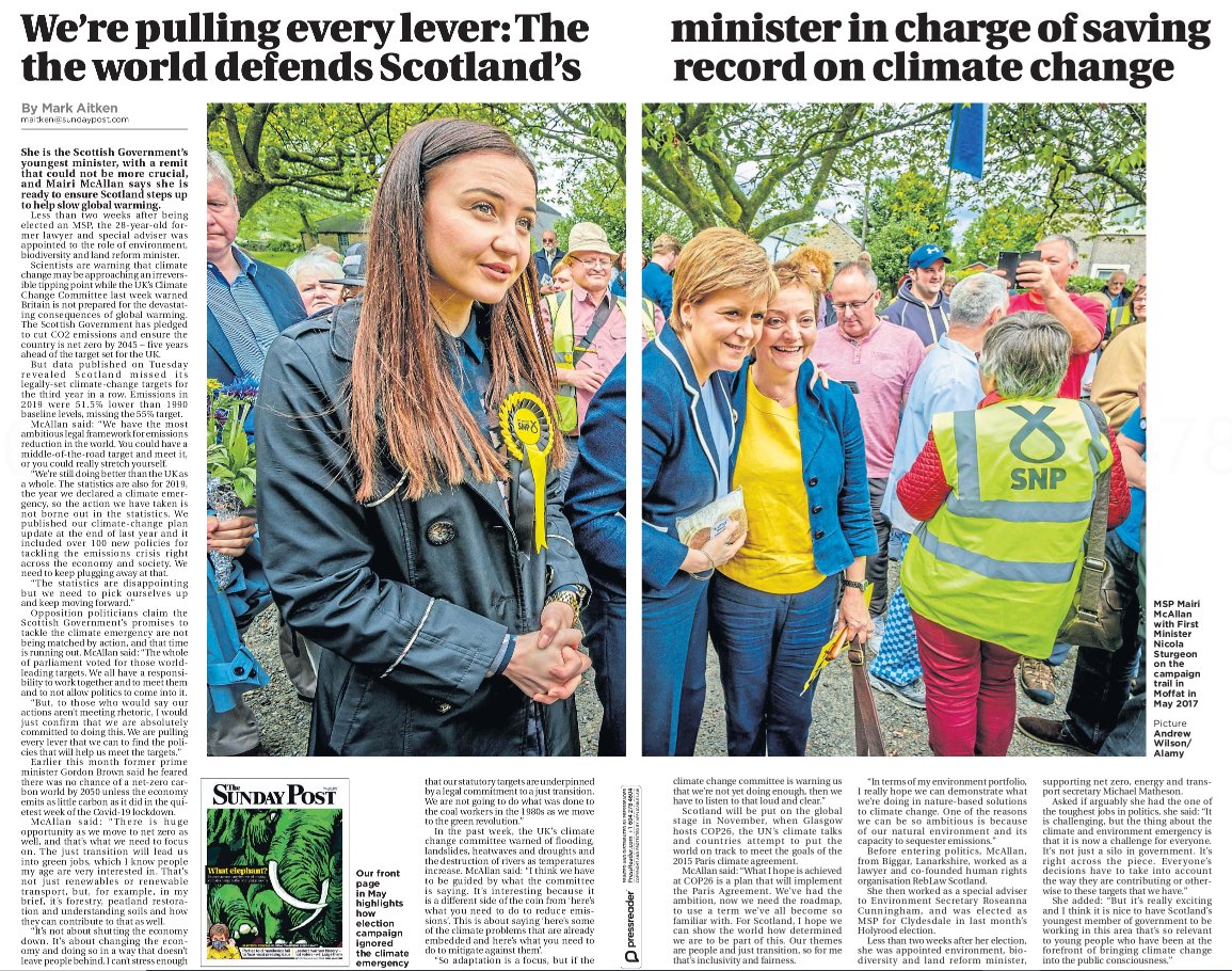 AgentP22's tweet image. Scotland has missed its legally set emissions target for the 3rd year in a row.  

As always with the SNP, big on promises, absolutely pathetic on delivery.