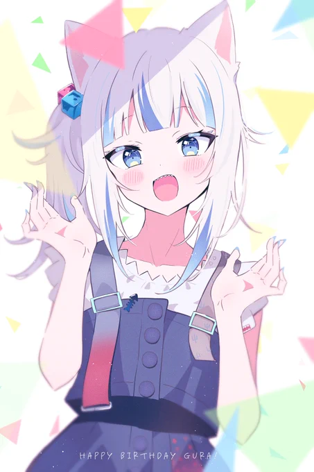 #gawrt #GURABIRTHDAY2021 

配信しながら描いたー!ぐらちゃんお誕生日おめでとー!✨🎊🎂🥳

https://t.co/36G54nTpEi 