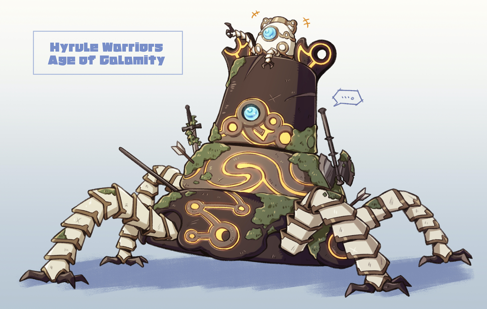 54 ｹﾞｰﾑ垢 無邪気な子供と寡黙な老兵感あって好きなコンビ 歴戦のガーディアンさんはイケメン Botw 厄災の黙示録 T Co J61fmjjeh1 Twitter