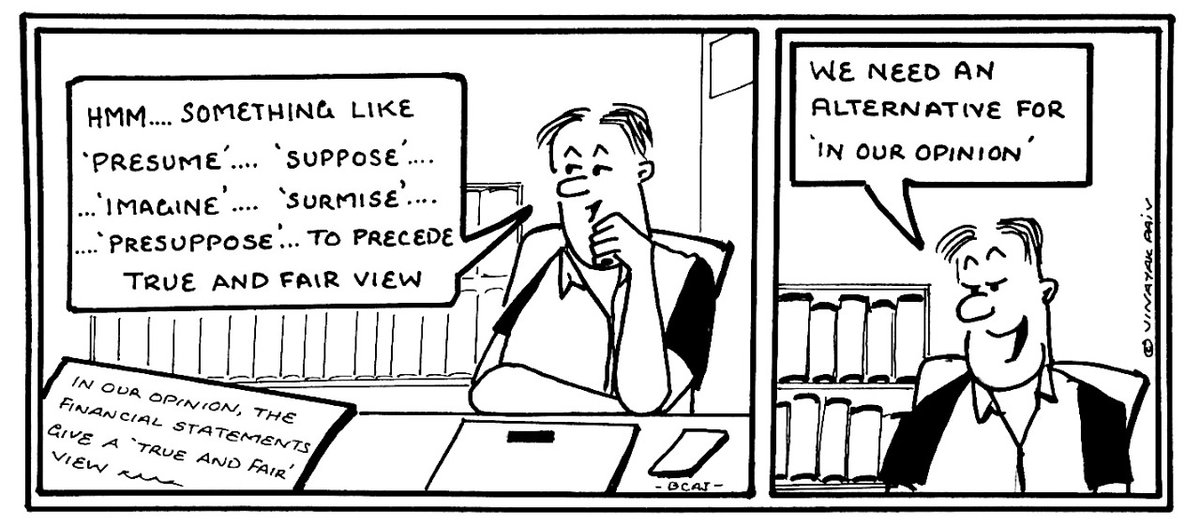 bcasglobal's tweet photo. From the lighter elements of BCA Journal (June 2021) cartoons by @IFRSVinayakPaiV
#BCAJ #BCAS #BCASGlobal #BCASvoice #Cartoon #CA https://t.co/rgLXdacf3f