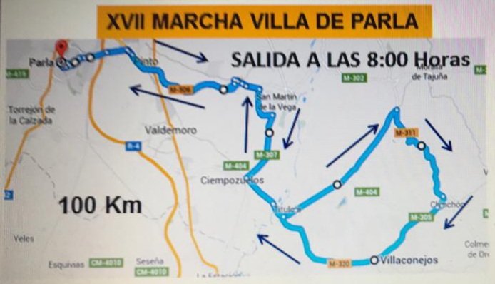 AytoParla's tweet photo. El tiempo no ha acompañado mucho... pero... ¿quién dijo miedo? Felicidades a la  Peña Ciclista Solera y a Club Nieves por su participación en la XVII Marcha Villa de #Parla https://t.co/2Z3mn3uZAQ