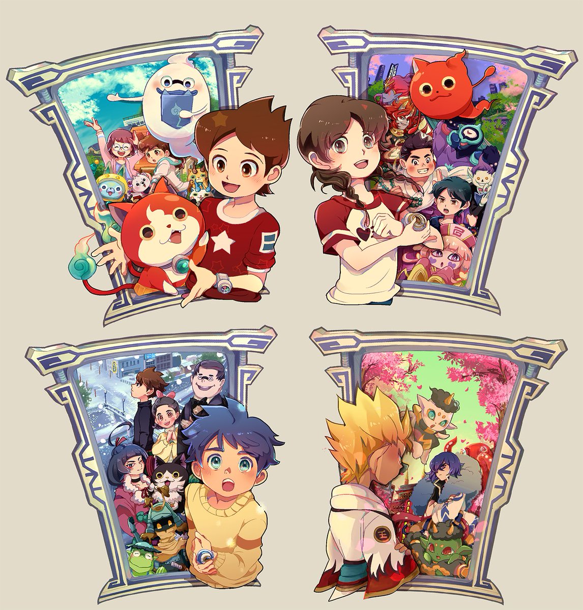 「ぼく空2周年記念絵描けなかったけどゲキ重感情だけ呟きたかったマン
ウォッチ4好き」|くぜ【Skebリクエスト募集中】のイラスト