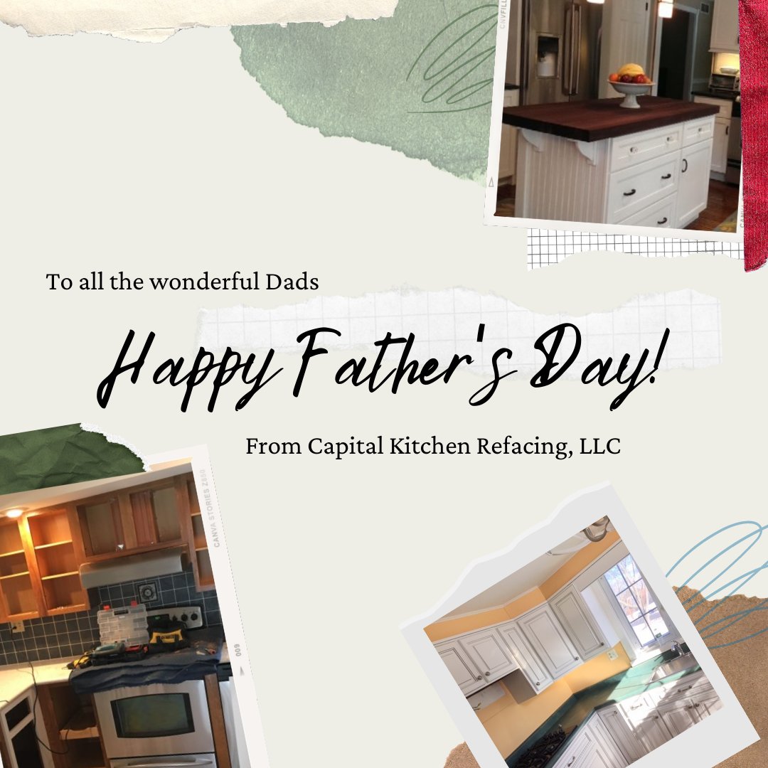 CapKitchen's tweet image. Happy Fathers Day from Capital Kitchen Refacing! #Fathersday bit.ly/35hYP80