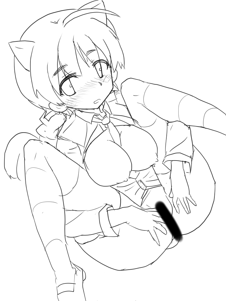 リーネちゃん下絵rざっと描いたけど明日4時起きなのでもう寝る。 