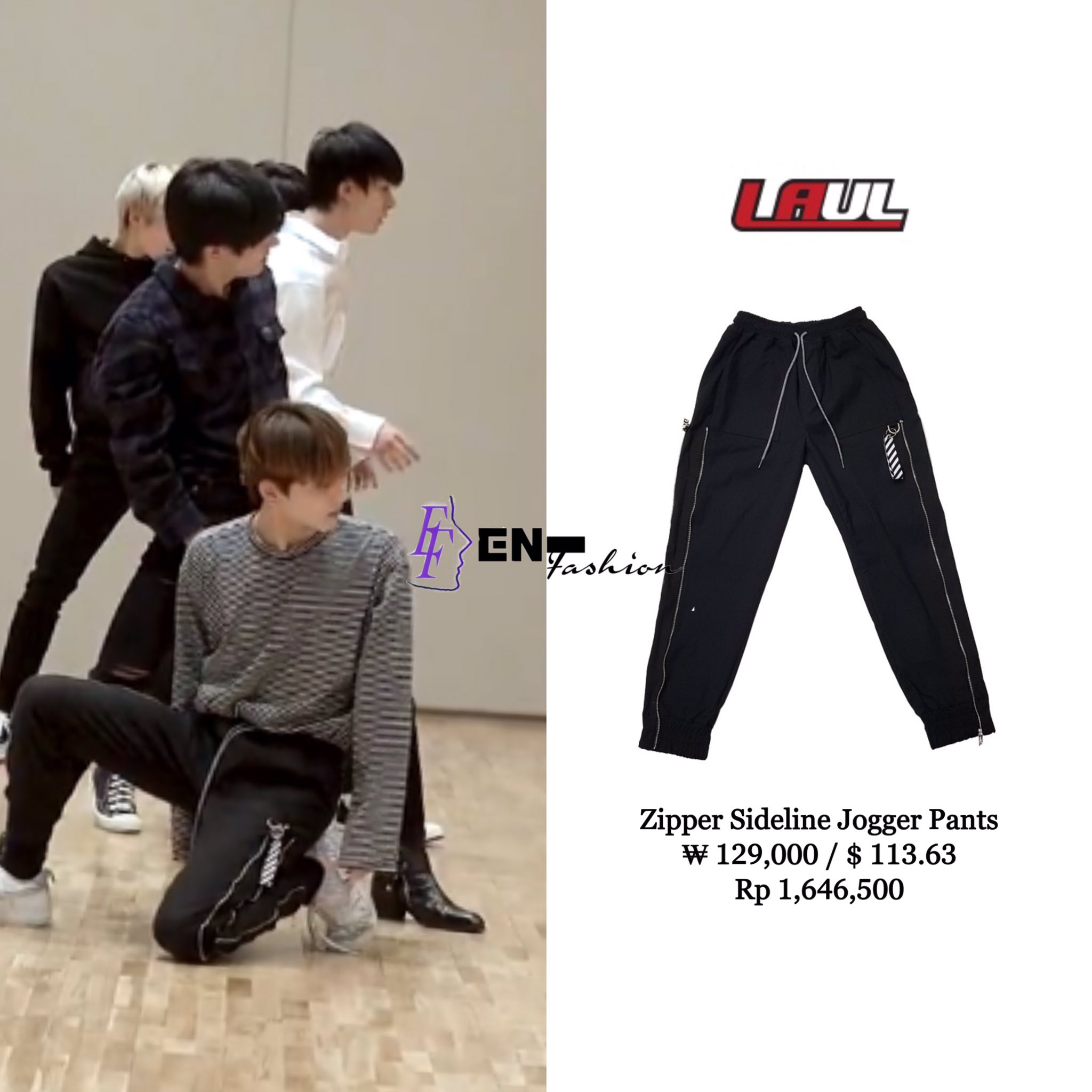 ENHYPEN Fashion (slow) on X: [210522] Fever Dance Practice #JUNGWON wears  Laul Zipper Sideline Jogger Pants @ENHYPEN_members @ENHYPEN #ENHYPEN #엔하이픈  #양정원  / X