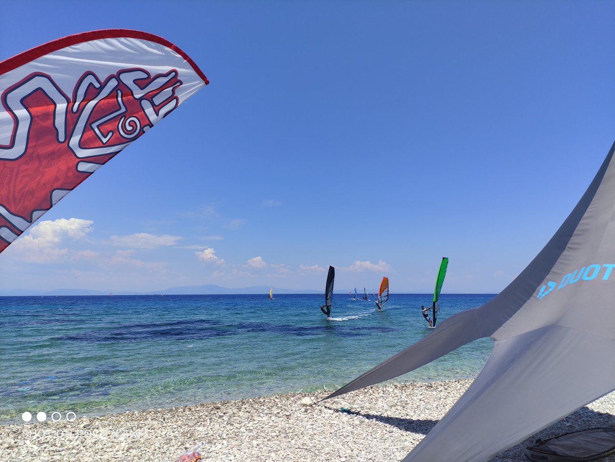 Διεθνείς αγώνες wind surfing!