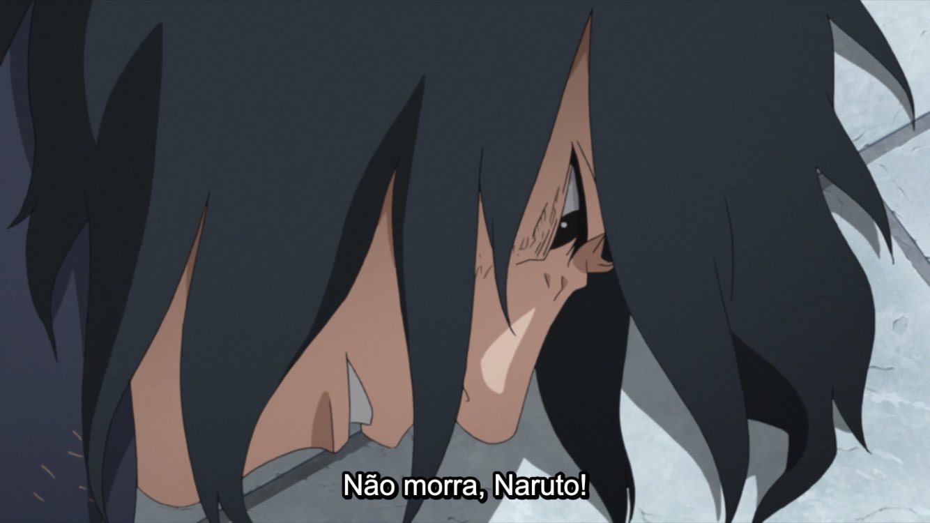 Boruto Brasil - A Kurama morreu e os risquinhos no rosto do Naruto