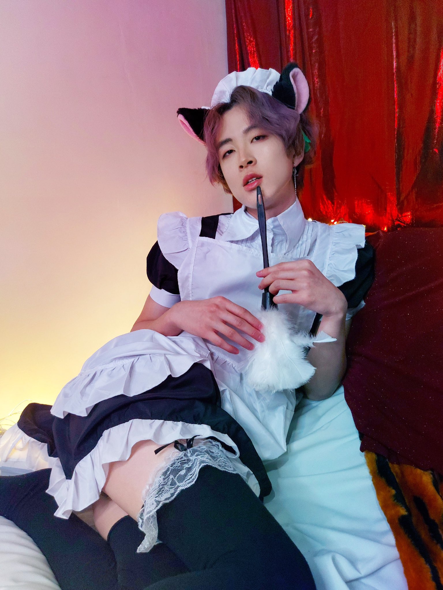 Sinnamon🥐 on X: Man is adorned not with scars but with maids suit😋  Femboy korean asian t.colX1bS9Wb3L  X