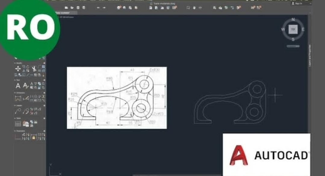 GCintea's tweet image. #AutoCAD #AutoCad_2D_Drawing #Exercise