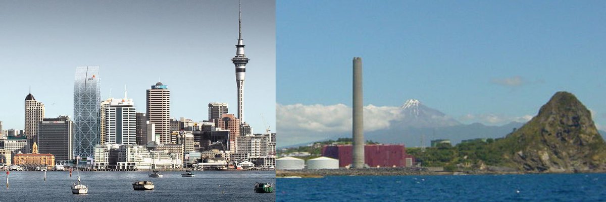 Tim_McCready's tweet photo. Today I learned NZ's second tallest stucture is........... the decommissioned New Plymouth power station's chimney. https://t.co/clsWDYrae3