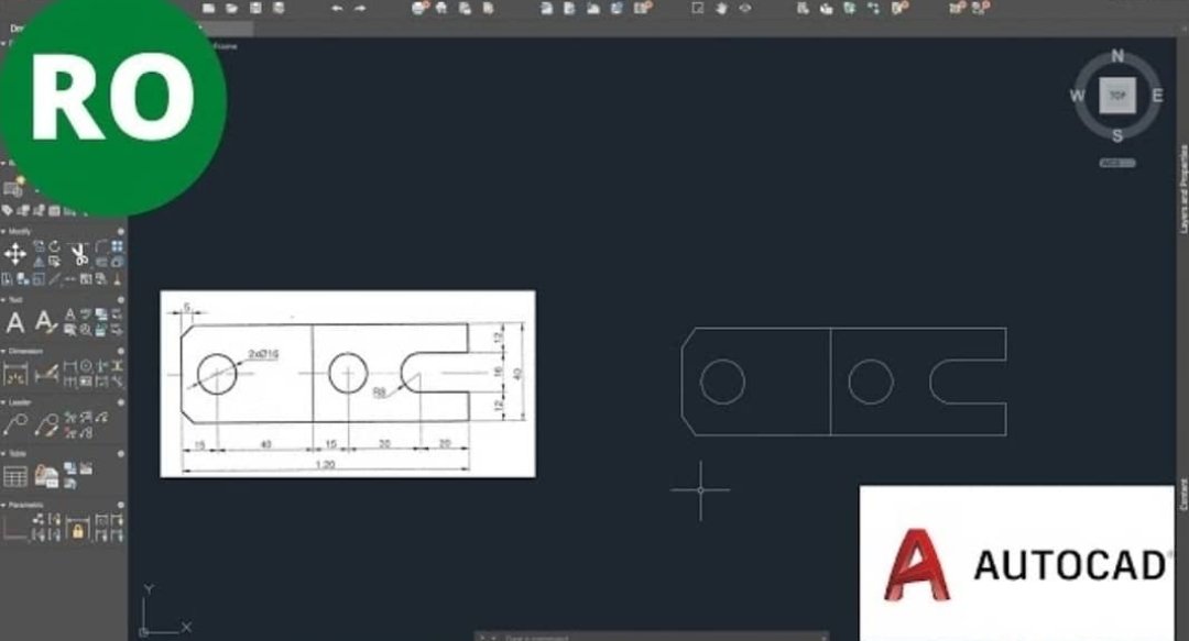 GCintea's tweet image. #AutoCAD #AutoCad_2D_Drawing #Exercise