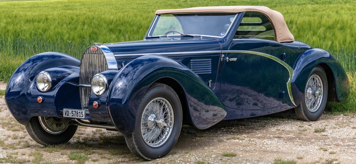 Bugatti [Typ 57] 57C Aravis Cabriolet by Gangloff
(1938/39; made in under 100 units)