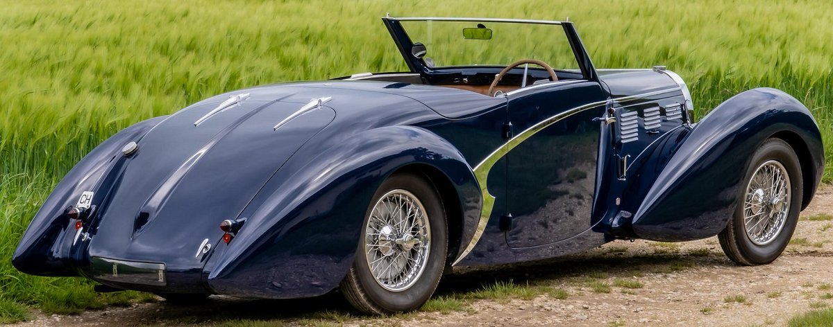 Bugatti [Typ 57] 57C Aravis Cabriolet by Gangloff
(1938/39; made in under 100 units)