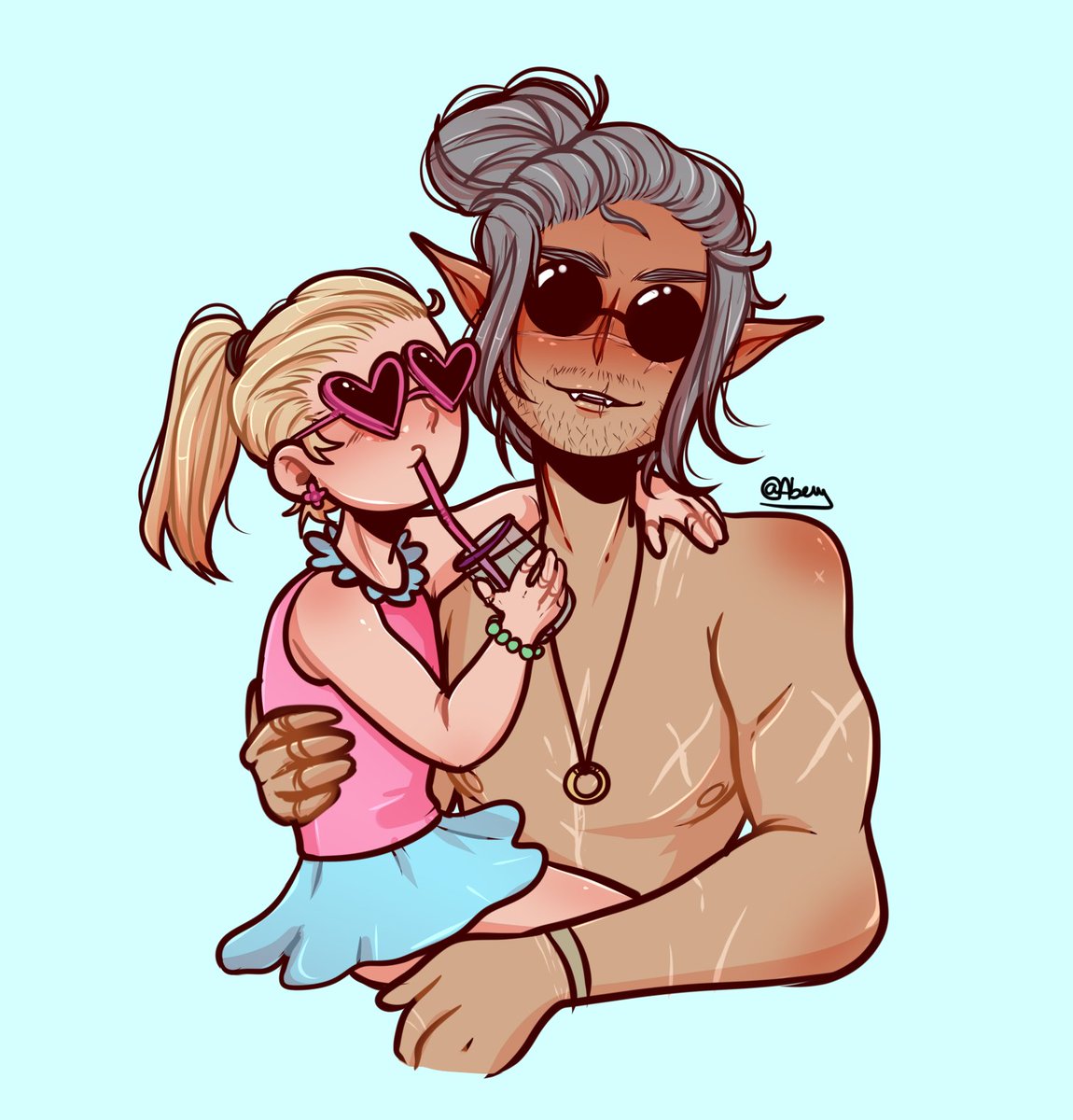 abery_art's tweet image. cool daddy and his cool daughter

#ResidentEvilVillage #RE8Village #KarlHeisenberg #RosemaryWinters