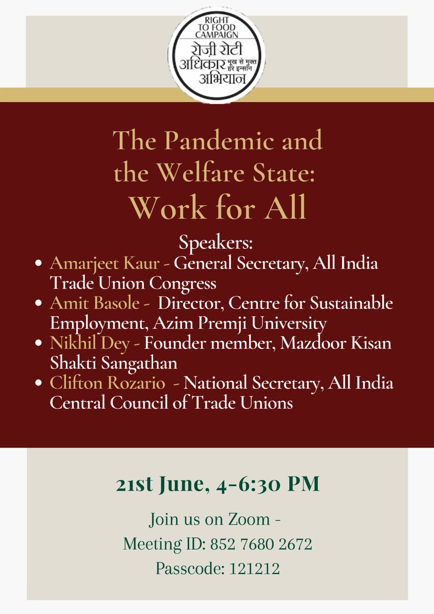 Right to Food, India tweet media