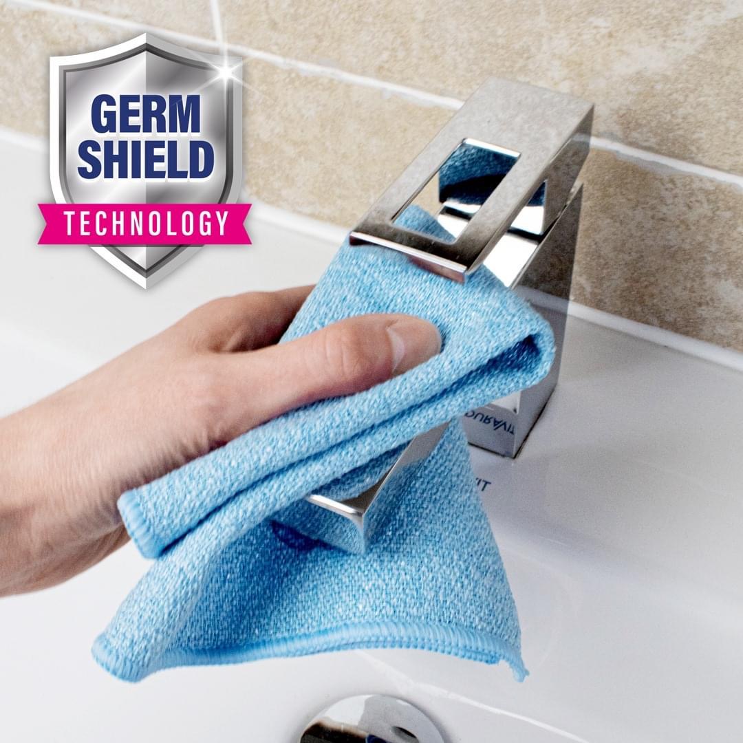 BoyesStores's tweet image. Blue for bathroom 💙 Buzz bathroom cloths with added Germ Shield Technology are perfect for scrubbing grime and gently lifting it away from surfaces. Knowing the product is resisting the growth of bacteria allows you to #CleanWithConfidence ✨
Shop the Buzz range in-store now 🛍