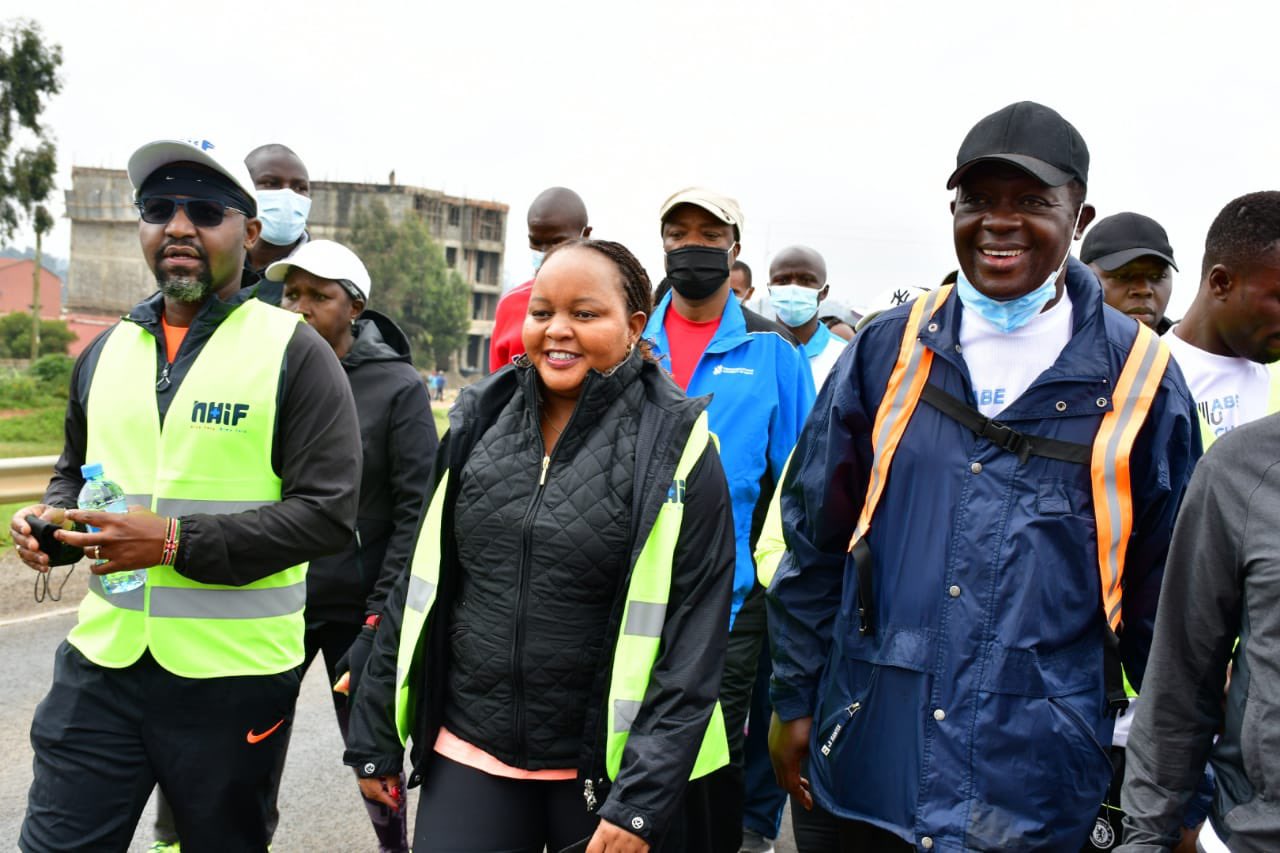 Anne Waiguru Egh Ogw On Twitter I Was Honored To Walk 10km In Support Of Charity Fundraiser By Hon Raphael Tuju Who Did A Remarkable 52km Walk From Karen Hosp To Kijabe