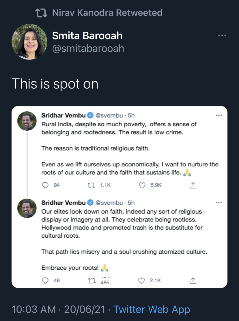 If this is spot on, it means you’ve not lived in rural India (visiting as tourist doesn’t count,sorry!) or you never belonged to an oppressed caste/class. Personal stories which families from rural India can narrate (including mine!) give a different picture of this “rootedness”