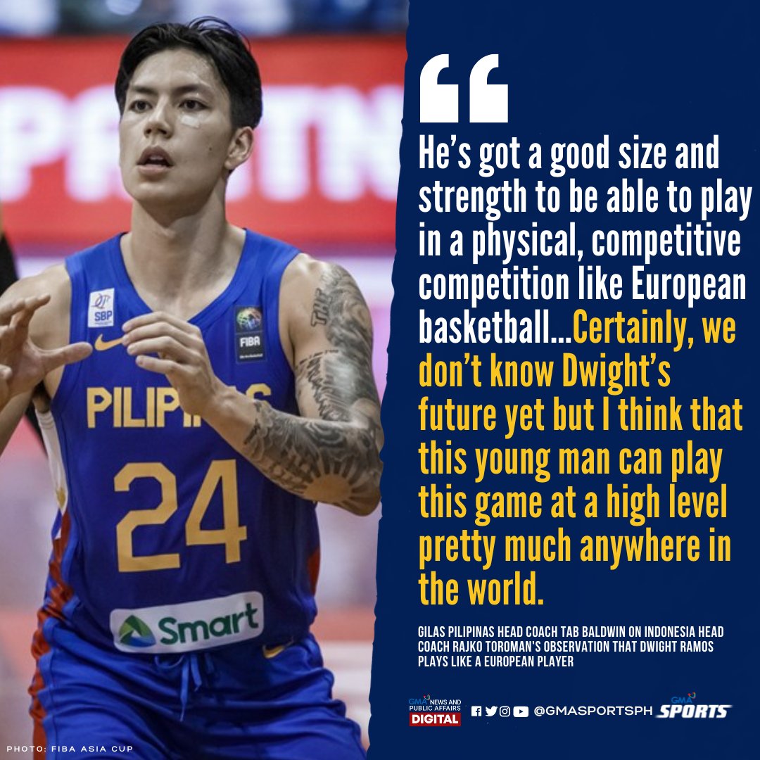 Tab Baldwin says Dwight Ramos remains committed to Gilas despite