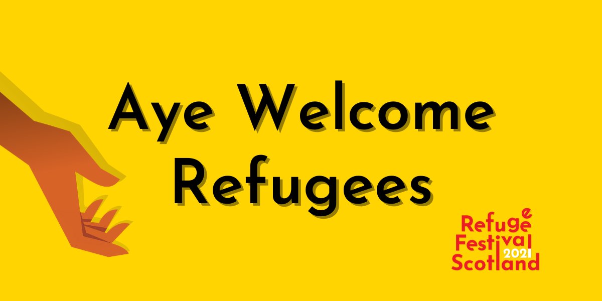 Say it loud, say it clear refugees are welcome here!

#AyeWelcomeRefugees #WithRefugees #RefugeeFestScot