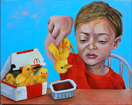 JohnOberg's tweet photo. Thought-provoking art by @DanaEllyn. What do you think? 🐥 https://t.co/fw7ymD99ln